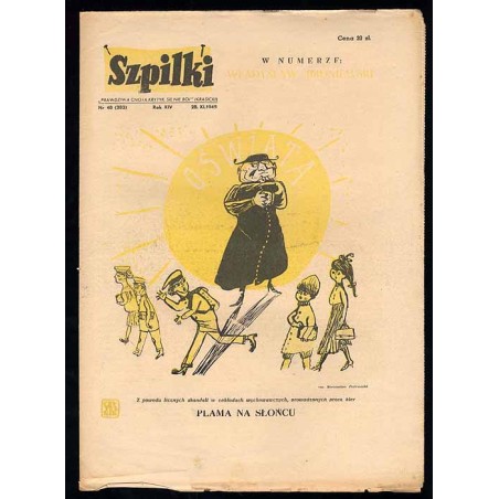Szpilki. R.14 (1948). Nr 48 (383) (28 listopada 1948)