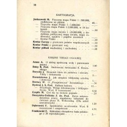 Katalog wydawnictw własnych 1936. Nasza Księgarnia S. A. Związku Nauczycielstwa Polskiego