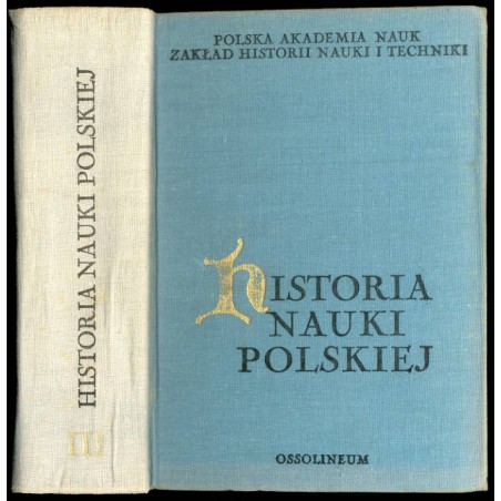 Historia nauki polskiej. T.3: 1795-1862