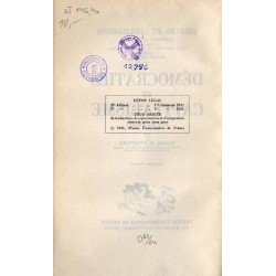 Démocraties et Capitalisme (1848-1860)
