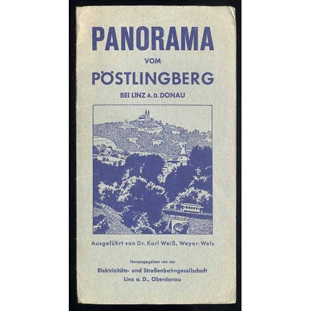 Panorama vom Pöstlingberg bei Linz a. d. Donau