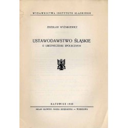 Ustawodawstwo śląskie o ubezpieczeniu społecznym