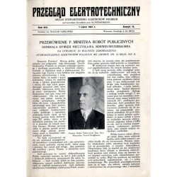 Przegląd Elektrotechniczny. Organ Stowarzyszenia Elektryków Polskich. R.13 (1931). Z.13-24 Przegląd Radjotechniczny. R.9 (1931)