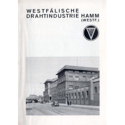[Drahtseile für alle Verwendungszwecke]. Westfälische Drahtindustrie Hamm (Westf.) [Katalog wyrobów]