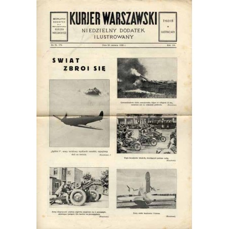 Kurjer Warszawski. Niedzielny dodatek ilustrowany. R.116 (1936). Nr 176 (28 czerwca 1936) / Wojciech Kossak