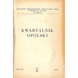 Kwartalnik Opolski. R.13 (1967). Nr 2 (50)