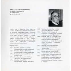 Marek Ostoja-Ostaszewski. Czerwiec 1997