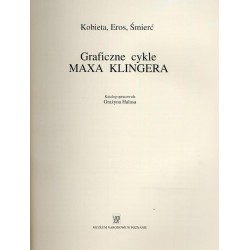 Graficzne cykle Maxa Klingera. Kobieta, Eros, Śmierć