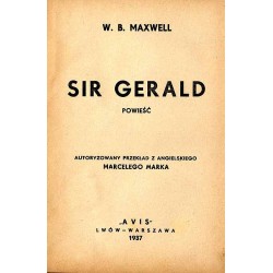 Sir Gerald. Powieść