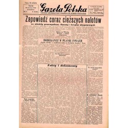 Gazeta Polska. Dziennik informacyjny Polaków na Bliskim Wschodzie. R.3 (1943). Nr 148 (587) (25 czerwca 1943)