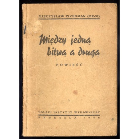 Między jedną bitwą a drugą. Powieść