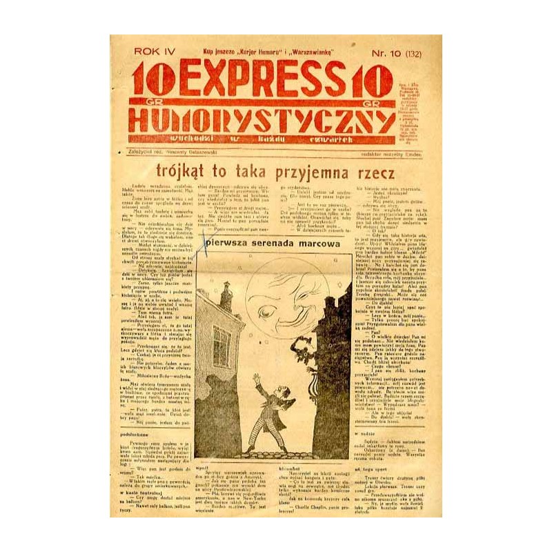 Express Humorystyczny. R.4 (1933). Nr 10 (132) / Emden: Przygody donżuana Pechnickiego