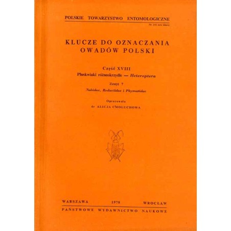 Klucze do oznaczania owadów Polski. Cz.18: Pluskwiaki różnoskrzydłe - Heteroptera. Z.7: Nabidae, Reduviidae i Phymatidae