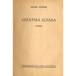 Ostatnia szansa. Powieść