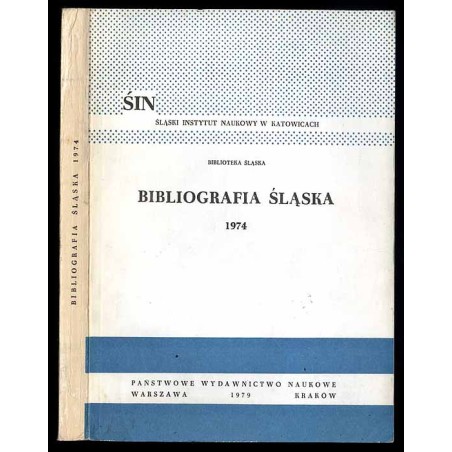 Bibliografia Śląska 1974