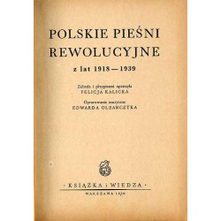 Polskie pieśni rewolucyjne z lat 1918-1939