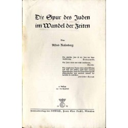 Die Spur des Juden im Wandel der Zeiten