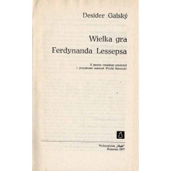 Wielka gra Ferdynanda Lessepsa