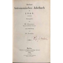 Berliner Astronomisches Jahrbuch für 1868