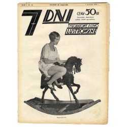 7 Dni. Tygodniowe pismo ilustrowane. R.1 (1929). Nr 32 (1 września 1929)
