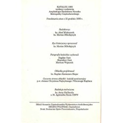 Archidiecezja Częstochowska. Katalog 1993