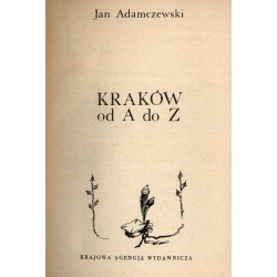 Kraków od A do Z