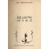 Kraków od A do Z