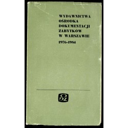 Wydawnictwa Ośrodka Dokumentacji Zabytków 1976-1984