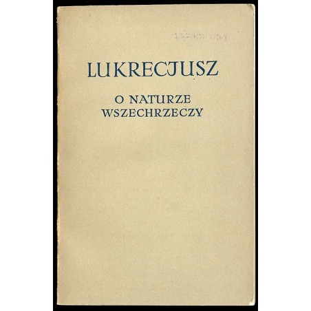 O naturze wszechrzeczy