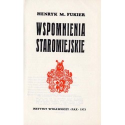 Wspomnienia staromiejskie