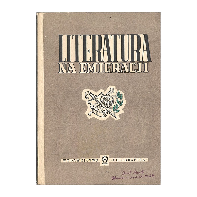 Literatura na emigracji. Antologia "Nowej Polski"
