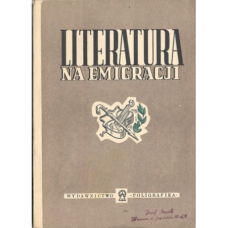 Literatura na emigracji. Antologia "Nowej Polski"