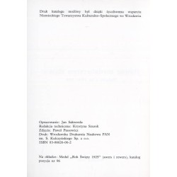 Dawne medalierstwo śląskie. Nabytki z lat 1990-1998
