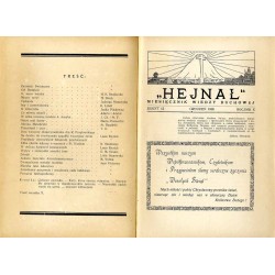 "Hejnał". Miesięcznik wiedzy duchowej. R. 10 (1938). Z. 12 (Grudzień 1938)