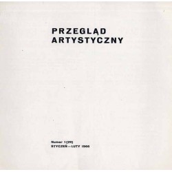 Przegląd Artystyczny. 1966. Nr 1 (29) (Styczeń-Luty 1966) / Leon Kudła / Maria Zdanowicz