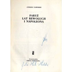 Paryż lat rewolucji i Napoleona