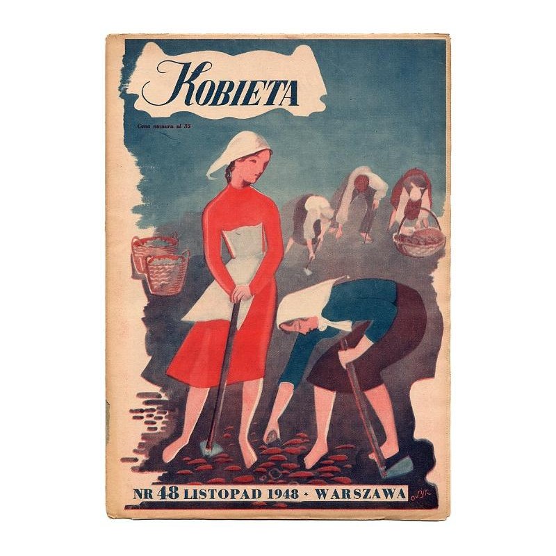 Kobieta. Tygodnik. 1948. Nr 48 (Listopad 1948) [Aniela Kulesza]
