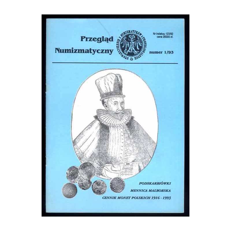 Przegląd Numizmatyczny. R.1 (1993). Nr 1