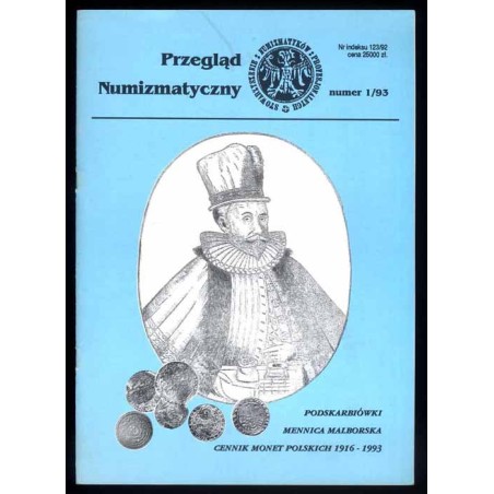 Przegląd Numizmatyczny. R.1 (1993). Nr 1
