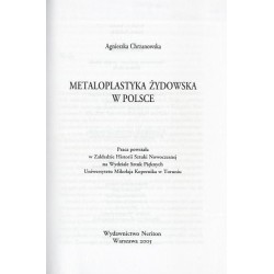 Metaloplastyka żydowska w Polsce