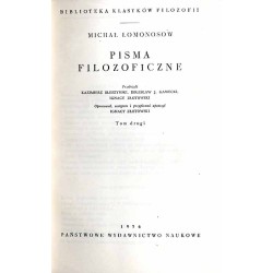 Pisma filozoficzne. 2t