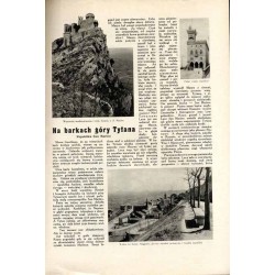Tęcza. Ilustrowane pismo tygodniowe. R.5 (1931). Z. 47 (21 listopada 1931) / Jerzy Drobnik / Czesław Kędzierski i Knut Hamsun /