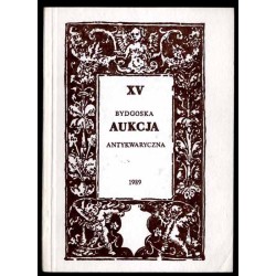 [Bydgoski Antykwariat Naukowy] Oferta piętnastej bydgoskiej aukcji antykwarycznej. [13-14.12.1989]