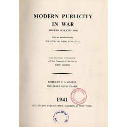 Modern Publicity in War (Modern Publicity 1941)