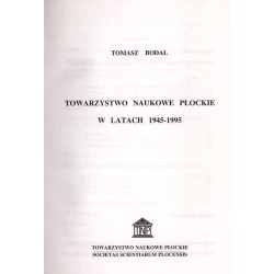 Towarzystwo Naukowe Płockie w latach 1945-1995