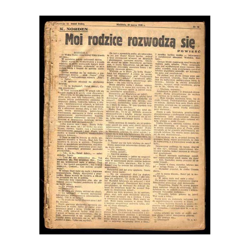 Moi rodzice rozwodzą się. Powieść / komiks: Rozkosze i przykrości Pana Wyżerki z rodziną
