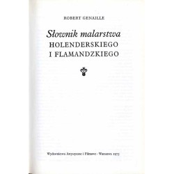 Słownik malarstwa holenderskiego i flamandzkiego