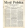 Myśl Polska. Dwutygodnik poświęcony życiu i kulturze narodu  Polish Thought. Fortnightly review. R.9 (1949). Nr 7 (136) (Lipiec