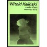 Witold Kaliński. Malarstwo