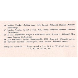 Szczecińska plastyka w latach 1945-1960